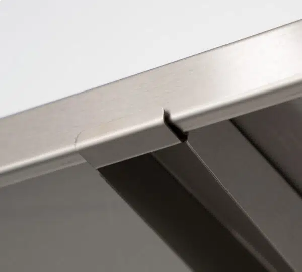 HCB Dubbel wandschap – 60 x 30 cm – RVS - Image 4