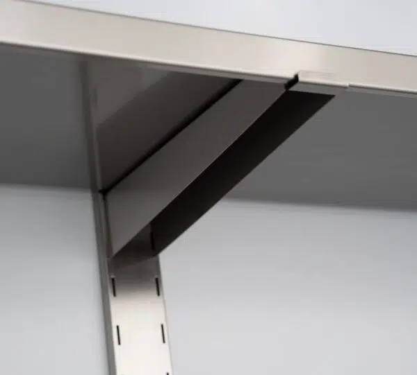 HCB Estante de pared doble – 200 x 40 cm – RVS - Image 7