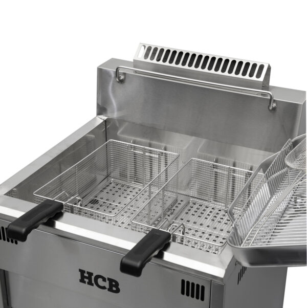 Freidora HCB – 28 litros – propano – acero inoxidable - Image 5