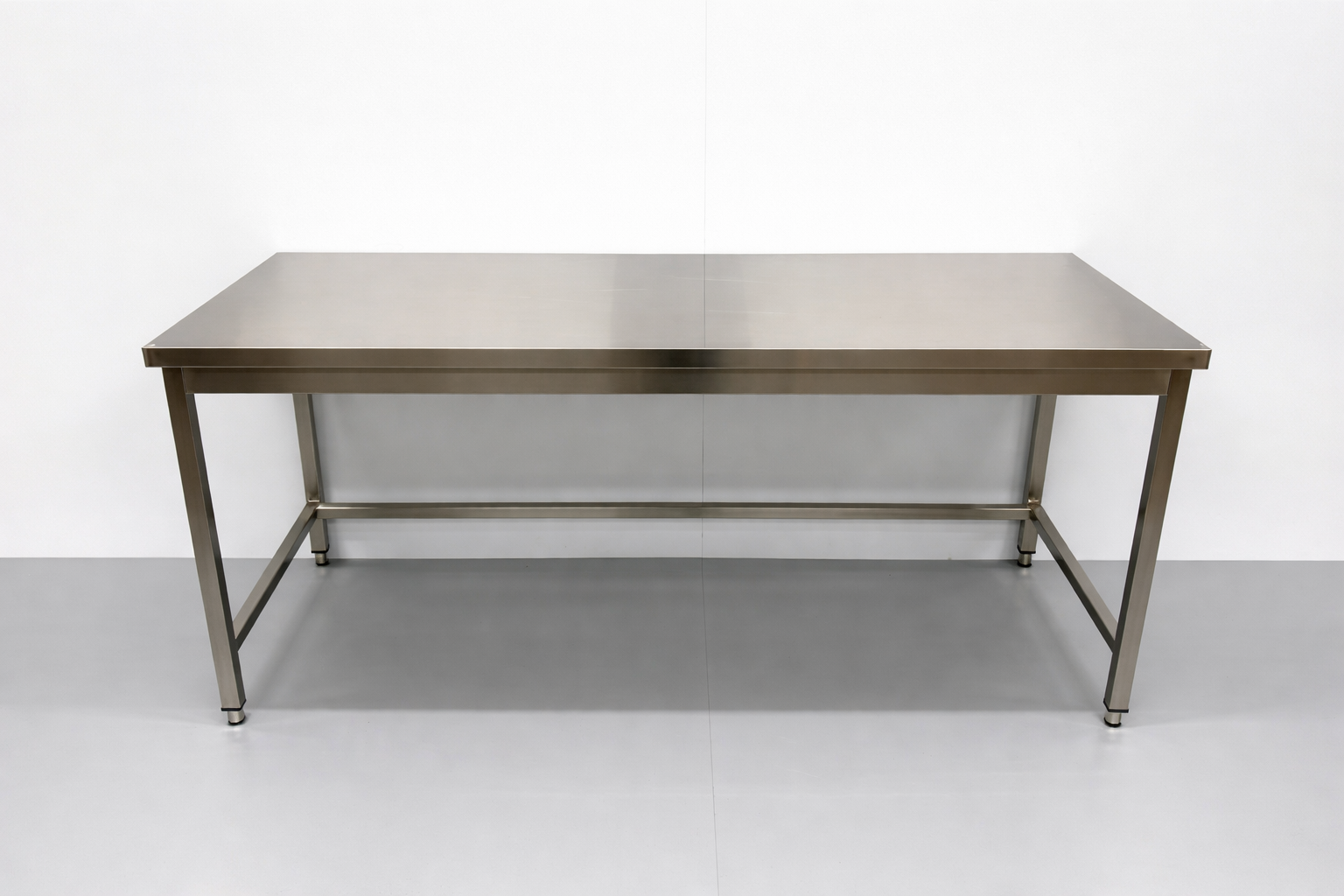 HCB Mesa de Trabajo de Acero Inoxidable Basic-line 200 x 70 x 85 cm - Image 2