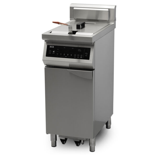 Freidora de Inducción Profesional de Acero Inoxidable con Sistema de Filtros de Grasa – 30 Galones – 400V - Image 2