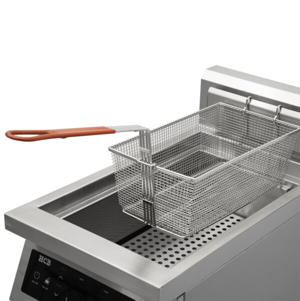 Freidora de Inducción Profesional de Acero Inoxidable con Sistema de Filtros de Grasa – 30 Galones – 400V - Image 6