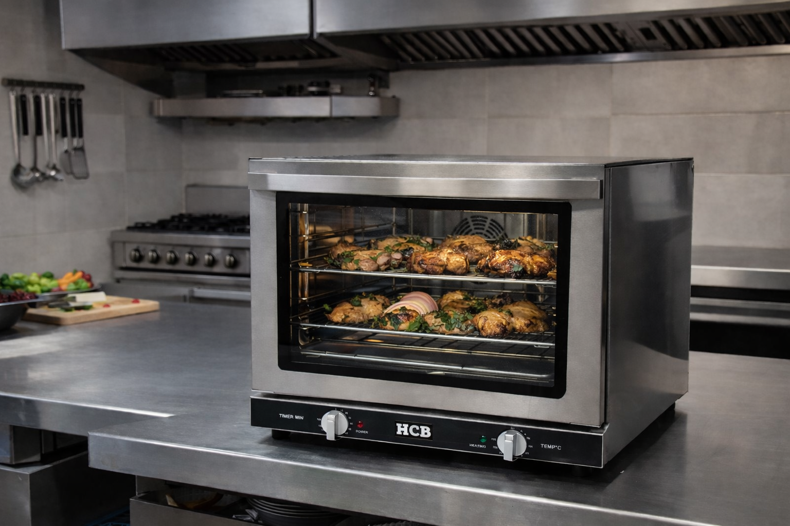 Horno de Convección de Aire Caliente de Acero Inoxidable 66 litros - Image 2