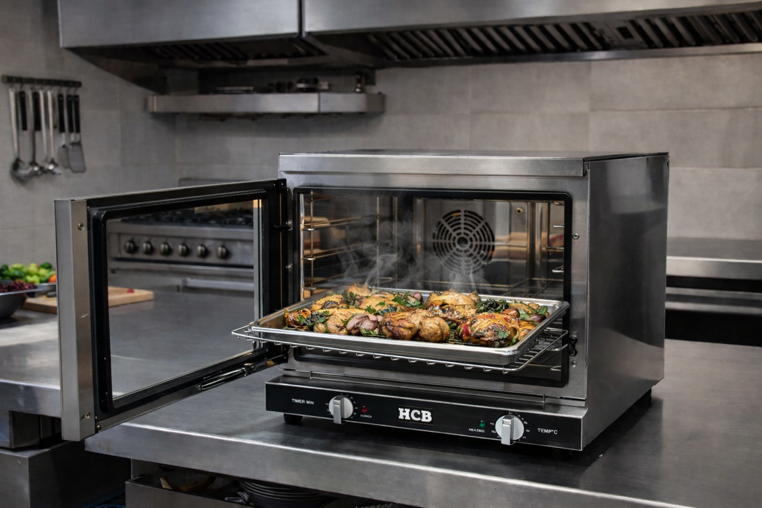 Horno de Convección de Aire Caliente de Acero Inoxidable 66 litros - Image 3