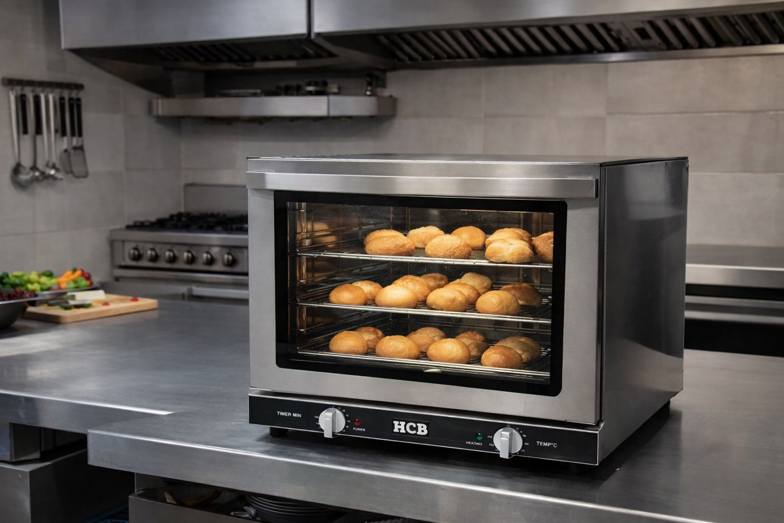 Horno de Convección de Aire Caliente de Acero Inoxidable 66 litros - Image 6