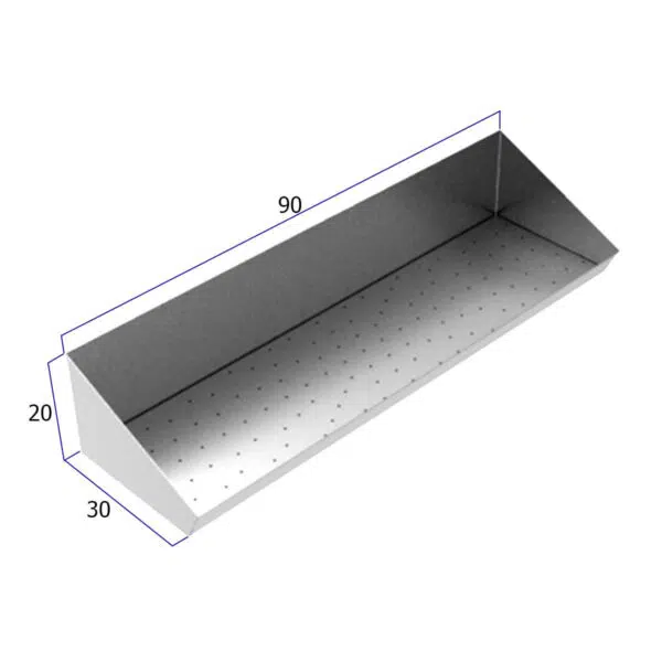 HCB Friet uitschepbak – 90 cm – RVS - Image 2